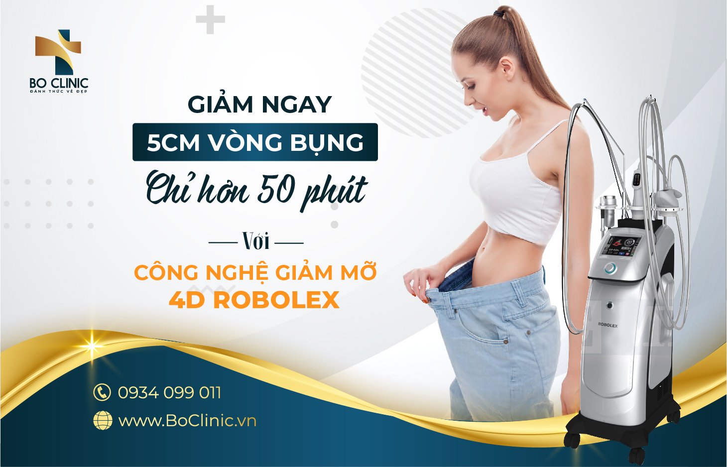 GIẢM MỠ VỚI CÔNG NGHỆ 4D ROBOLEX